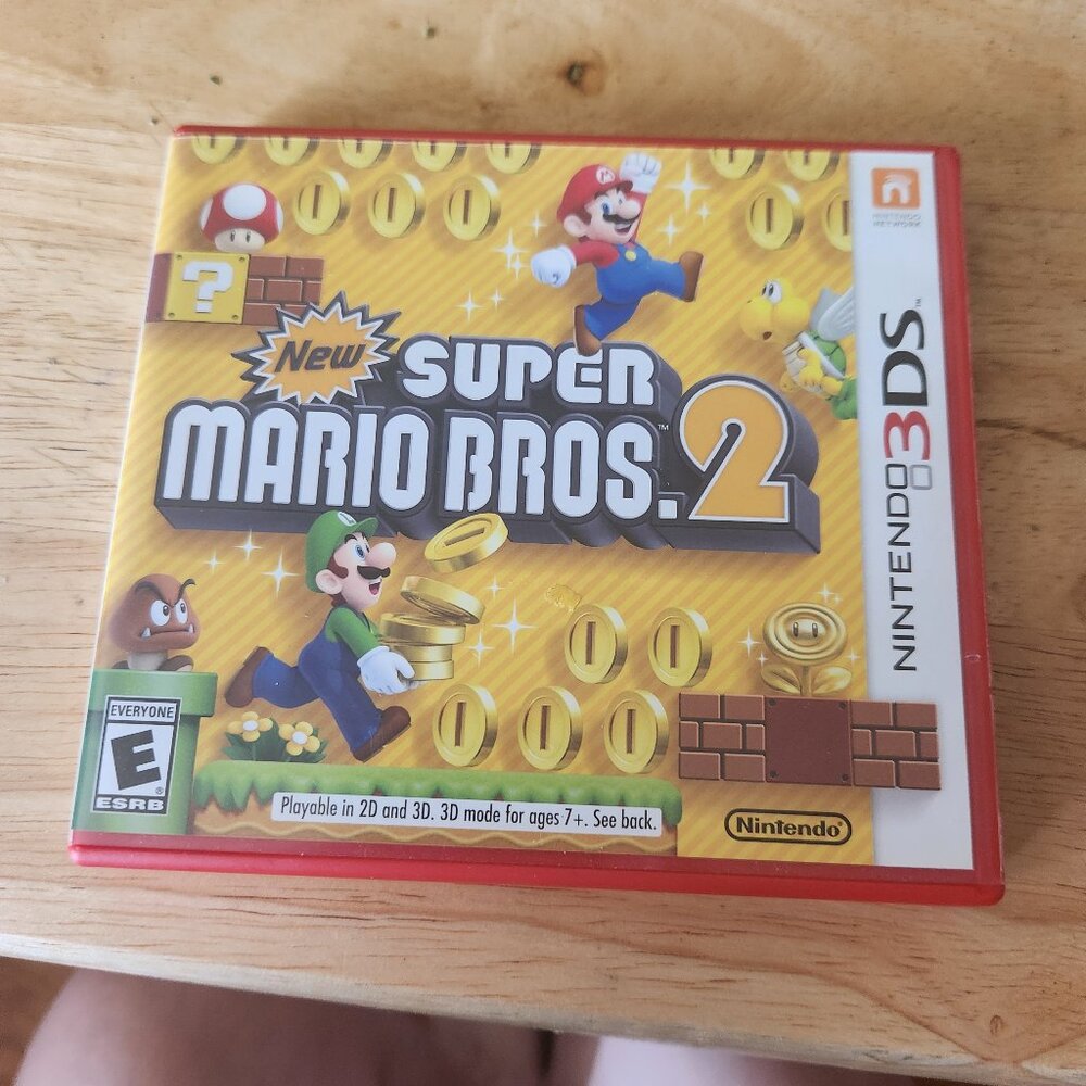 Nintendo 3DS Super Mario Brothers 2 Game